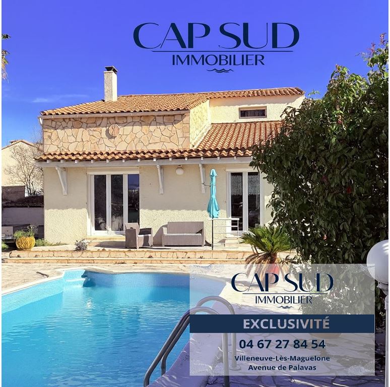 Villa VILLENEUVE LES MAGUELONE 535000€ CAP SUD IMMOBILIER