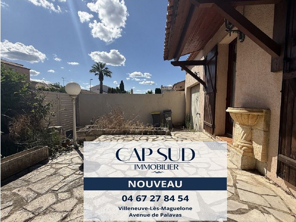 Villa VILLENEUVE LES MAGUELONE 312500€ CAP SUD IMMOBILIER