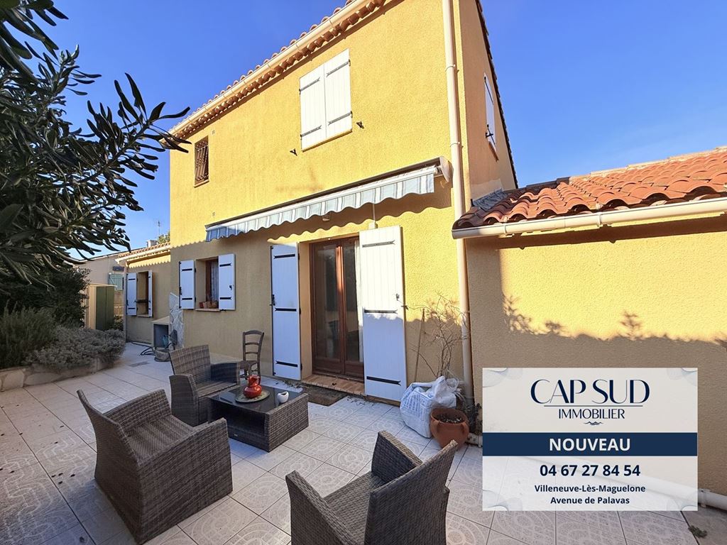 Villa VILLENEUVE LES MAGUELONE 427000€ CAP SUD IMMOBILIER