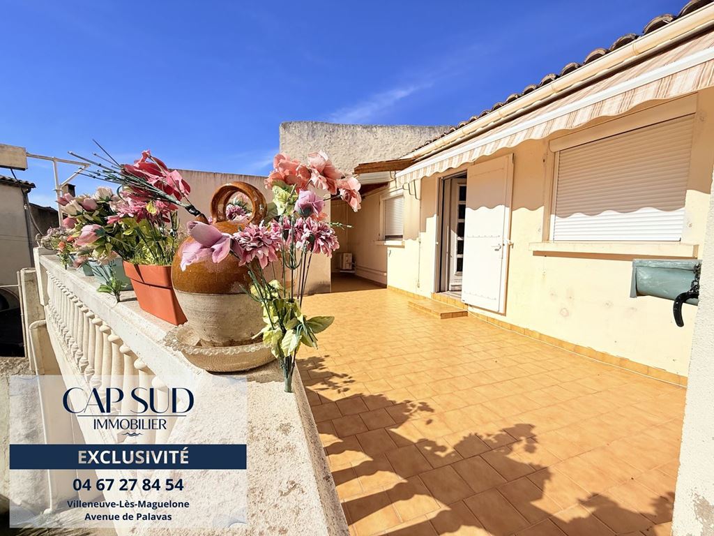 Maison de village VILLENEUVE LES MAGUELONE 419000€ CAP SUD IMMOBILIER