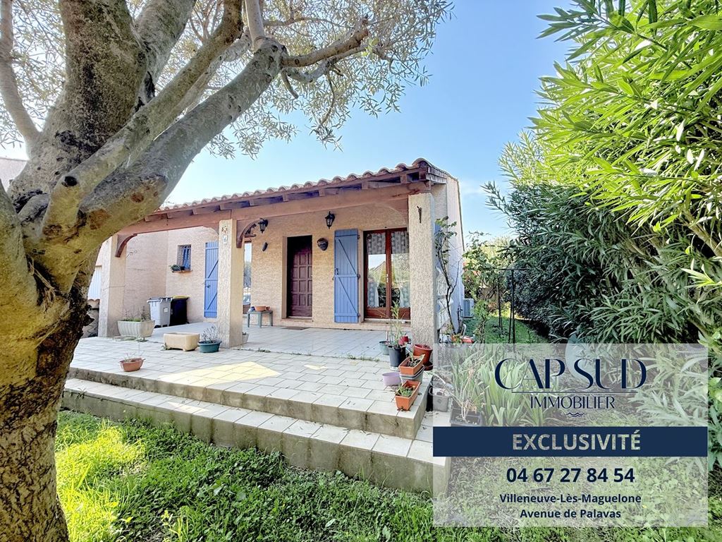 Villa VILLENEUVE LES MAGUELONE 407500€ CAP SUD IMMOBILIER