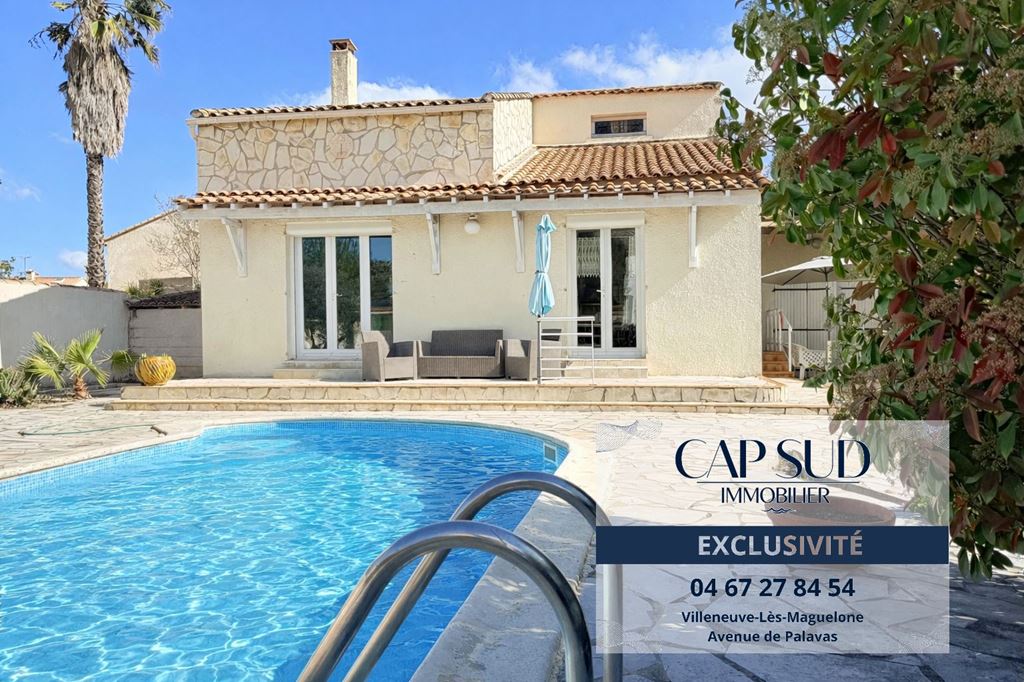 Villa VILLENEUVE LES MAGUELONE 518000€ CAP SUD IMMOBILIER