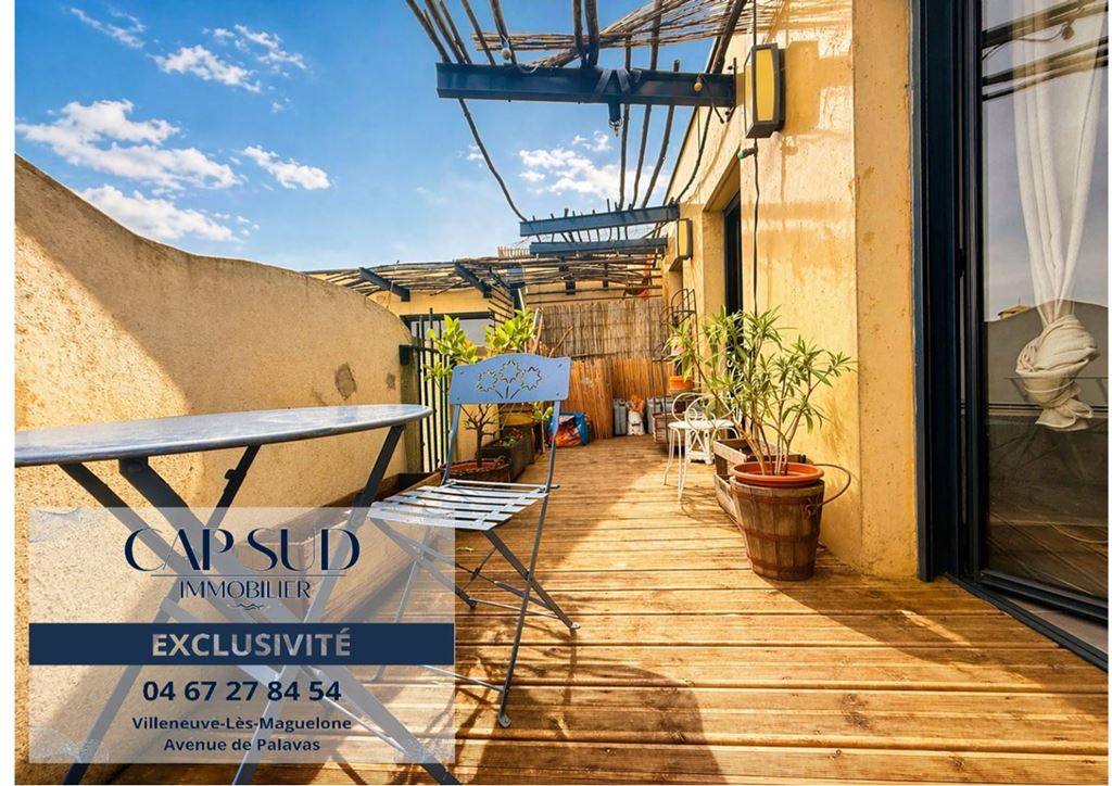 Appartement T3 VILLENEUVE LES MAGUELONE 274000€ CAP SUD IMMOBILIER Appartement T3 VILLENEUVE LES MAGUELONE 274000€ CAP SUD IMMOBILIER