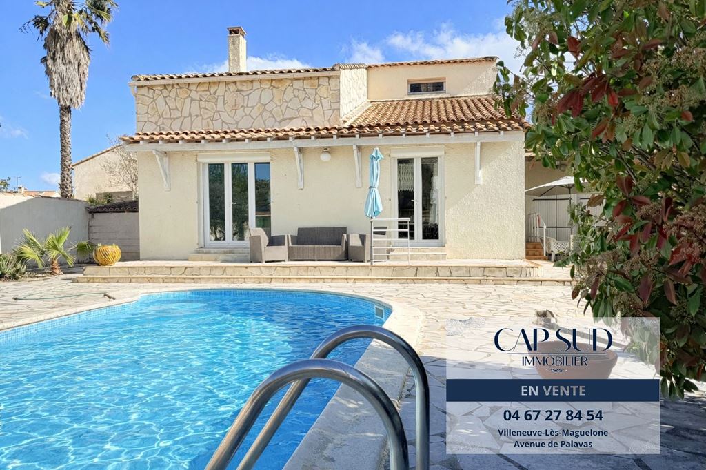 Villa VILLENEUVE LES MAGUELONE 517000€ CAP SUD IMMOBILIER