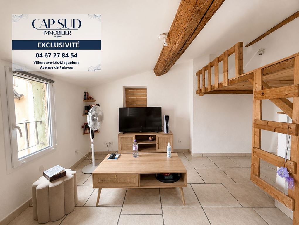 Appartement Studio VILLENEUVE LES MAGUELONE 124000€ CAP SUD IMMOBILIER Appartement Studio VILLENEUVE LES MAGUELONE 124000€ CAP SUD IMMOBILIER