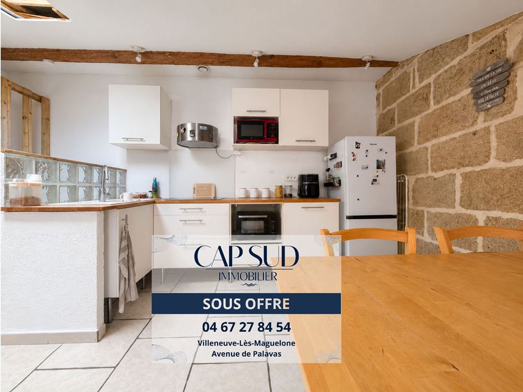 Appartement Studio VILLENEUVE LES MAGUELONE 124000€ CAP SUD IMMOBILIER