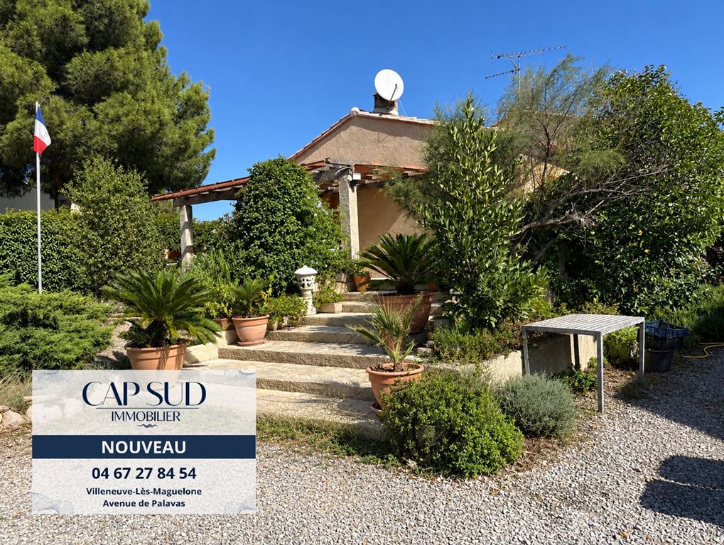 Villa VILLENEUVE LES MAGUELONE 450000€ CAP SUD IMMOBILIER