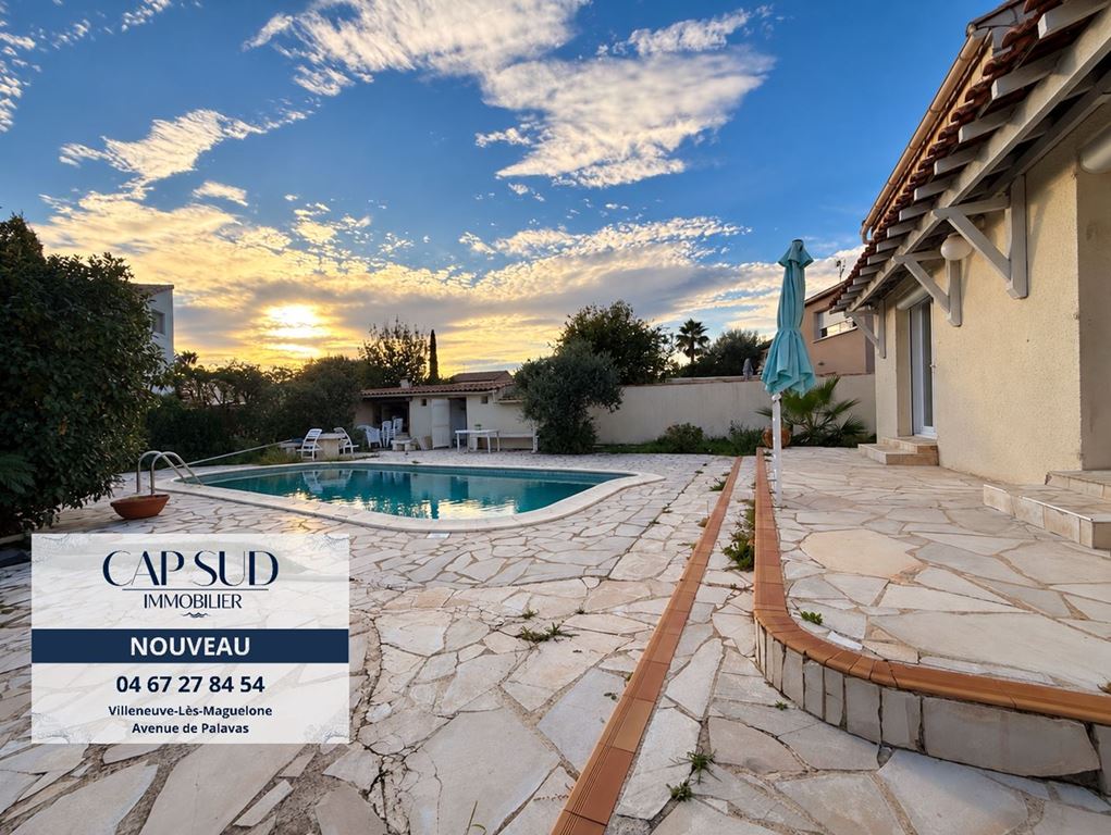 Villa VILLENEUVE LES MAGUELONE 499000€ CAP SUD IMMOBILIER Villa VILLENEUVE LES MAGUELONE 499000€ CAP SUD IMMOBILIER