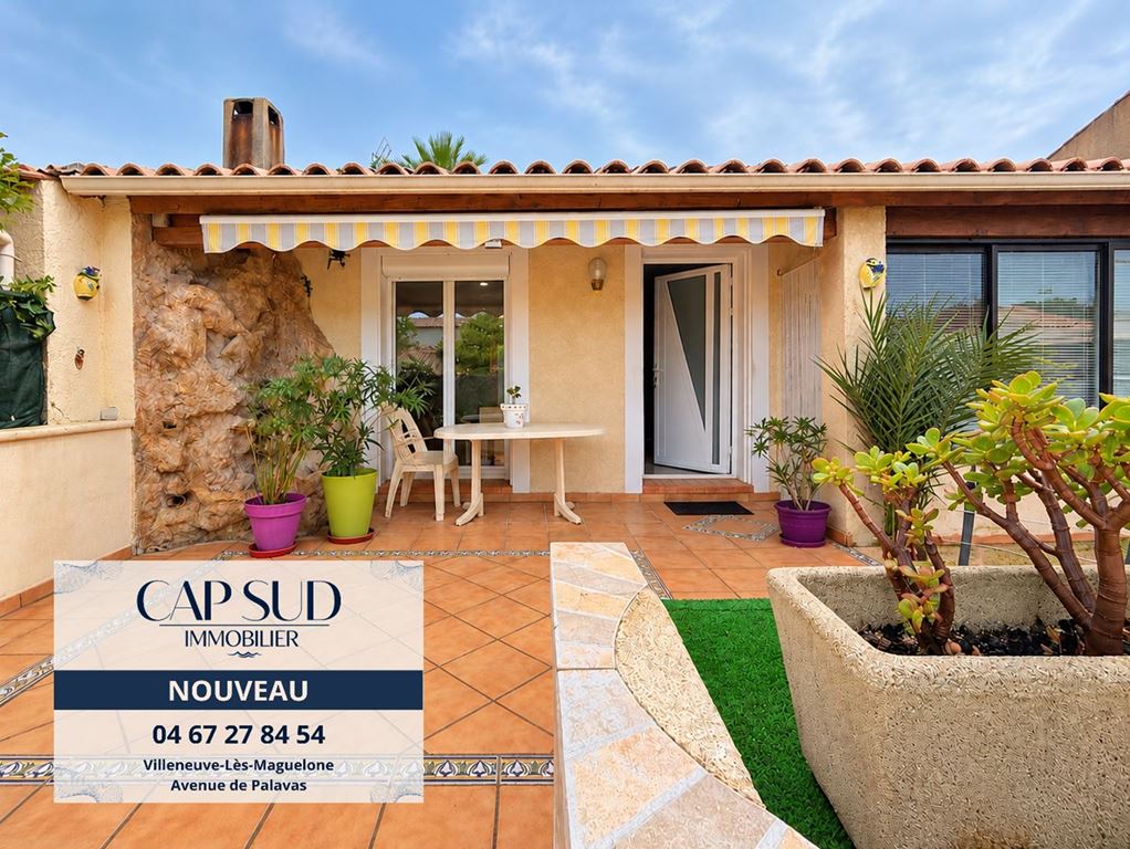 Villa VILLENEUVE LES MAGUELONE 344000€ CAP SUD IMMOBILIER